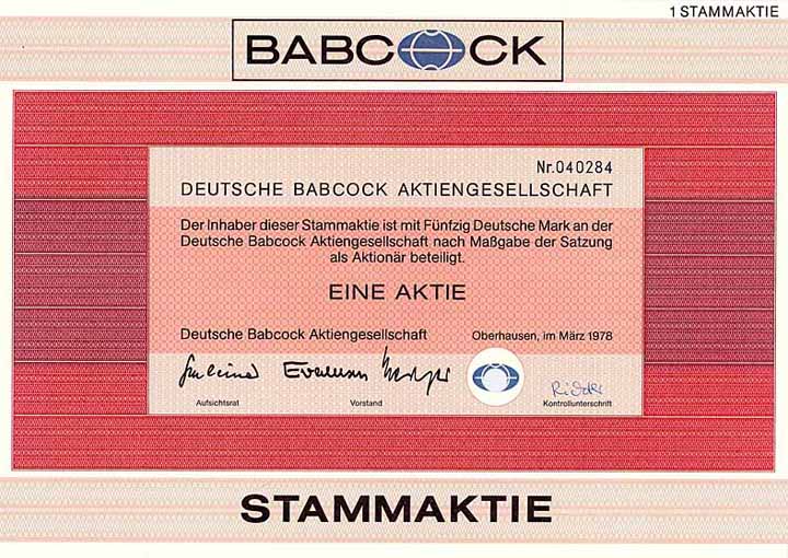 Deutsche Babcock AG