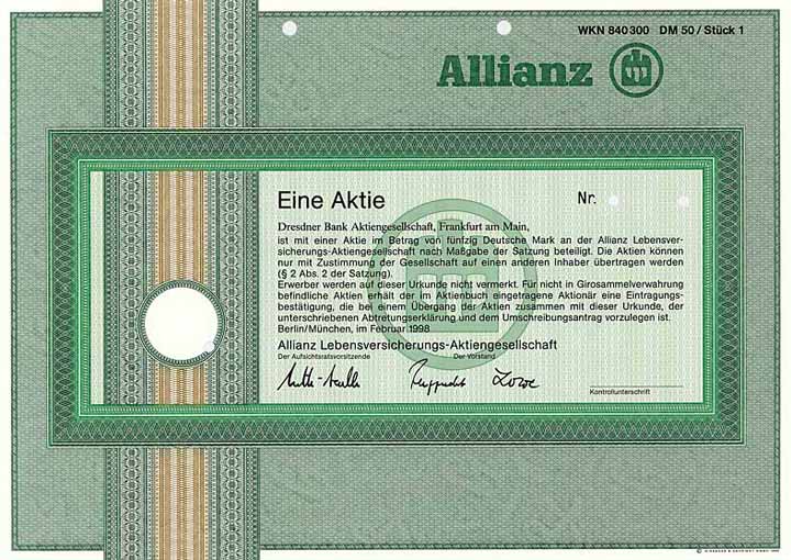 Allianz Lebensversicherungs-AG