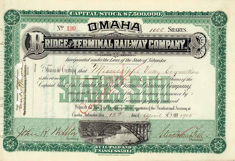 Omaha Bridge & Terminal Railway (OU Stuyvesant Fish)