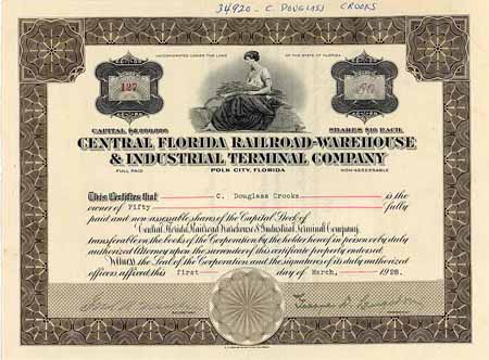 Central Florida Railroad-Warehouse & Industrial Terminal Co.