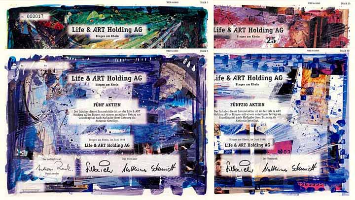 Life & ART Holding AG (4 Stücke)