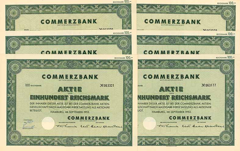 Commerzbank AG (10 Stücke)