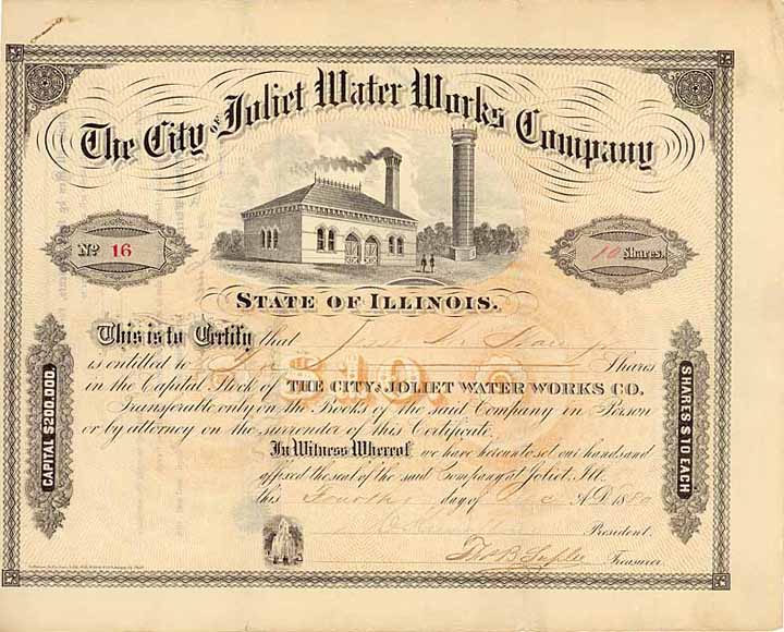 City of Joliet Water Works Co.