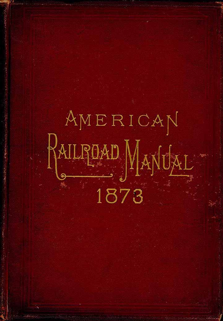 American Railroad Manual - Buch