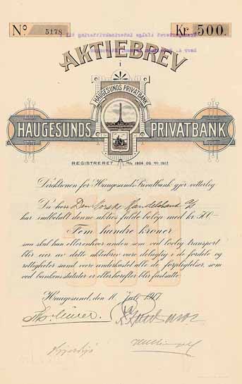 Haugesunds Privatbank