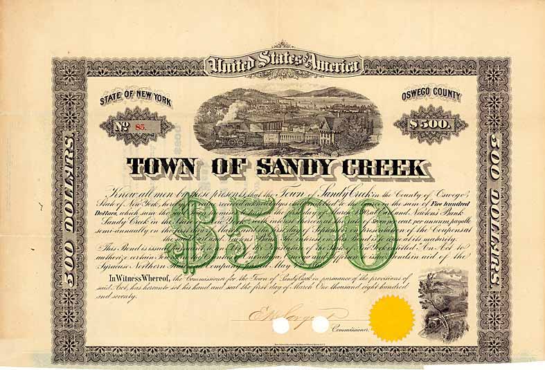 Town of Sandy Creek (Syracuse Northern Railroad)