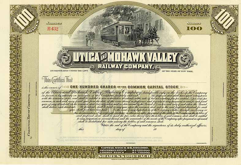 Utica & Mohawk Valley Railway