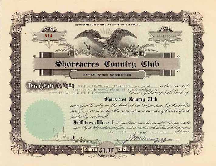 Shoreacres Country Club