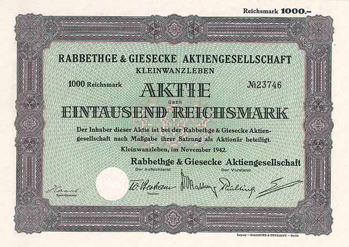 Rabbethge & Giesecke AG