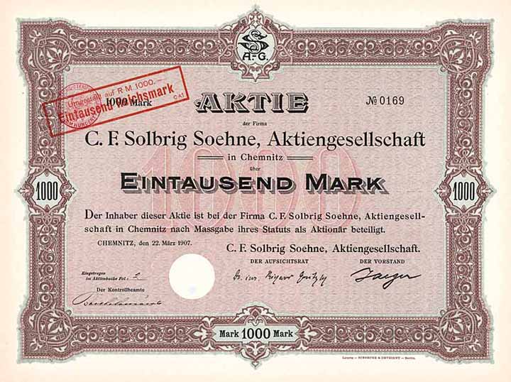 C. F. Solbrig Soehne AG