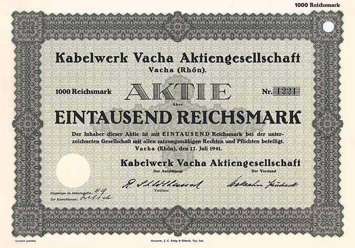 Kabelwerk Vacha AG
