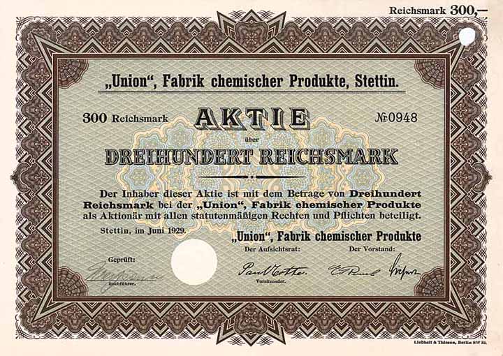 UNION Fabrik chemischer Produkte