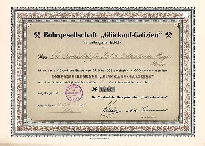 Bohrgesellschaft „Glückauf-Galizien“