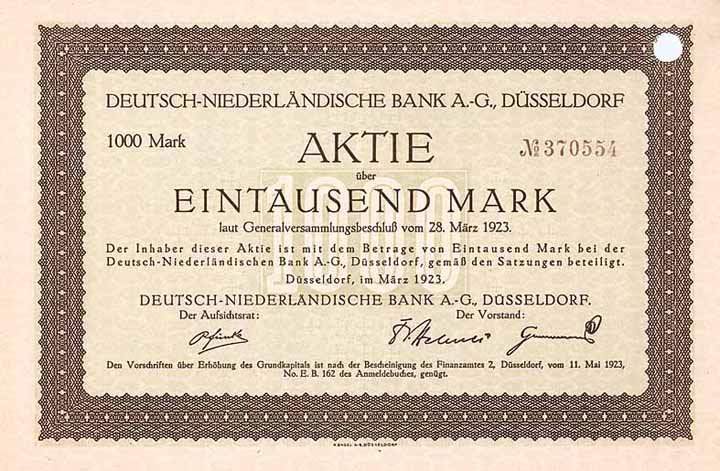 Deutsch-Niederländische Bank AG