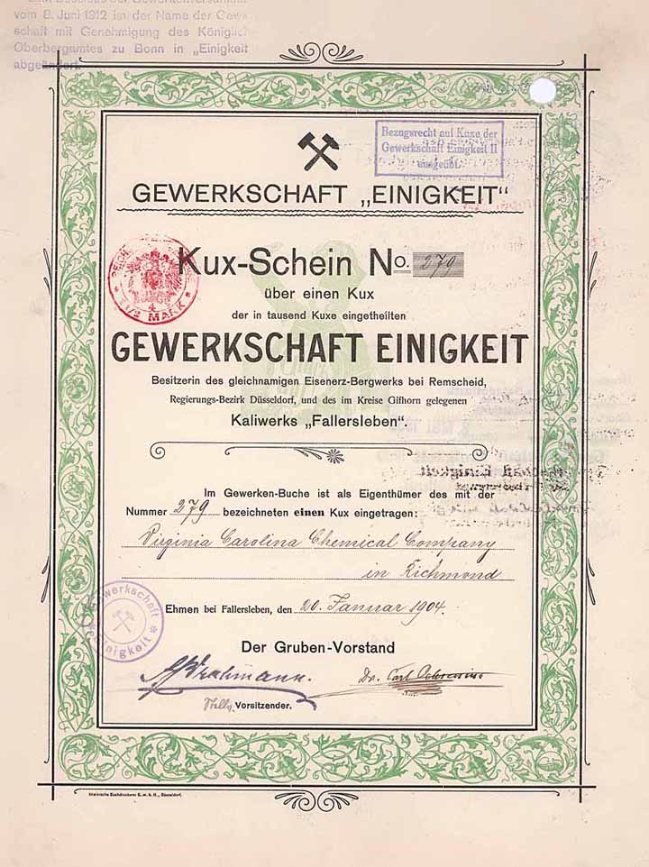 Gewerkschaft Einigkeit