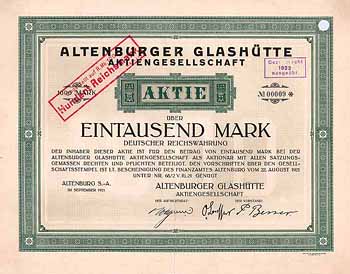 Altenburger Glashütte AG