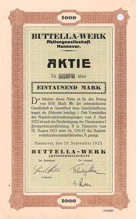 Buttella-Werk AG