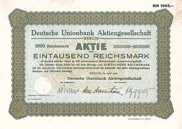 Deutsche Unionbank AG