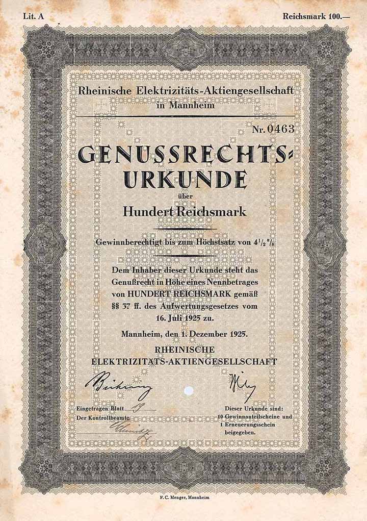 Rheinische Elektrizitäts-AG