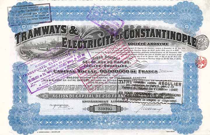 Tramways & Électricité de Constantinople S.A.