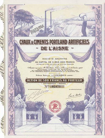 Chaux & Ciments Portland Artificiels de l’Aisne S.A.