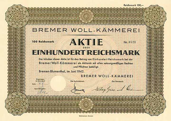 Bremer Woll-Kämmerei