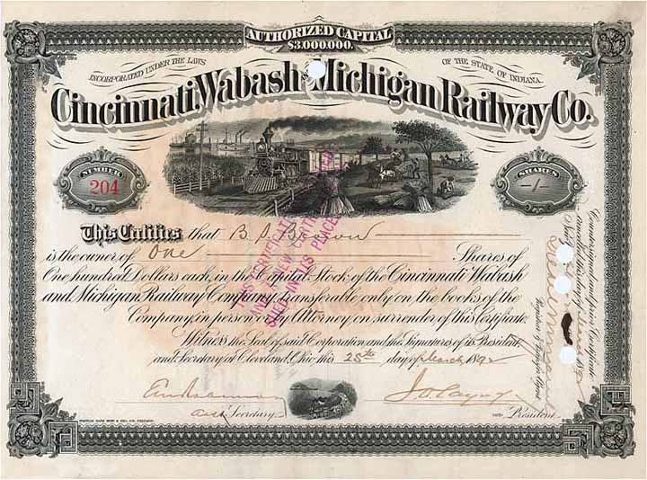 Cincinnati, Wabash & Michigan Railway