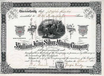 Bullion King Silver Mining Co.