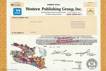 Western Publishing Group, Inc.