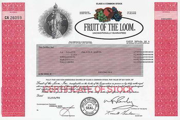 Fruit of the Loom Inc.