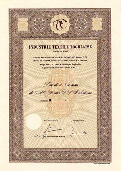 Industrie Textile Togolaise
