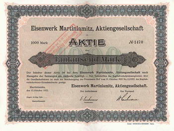 Eisenwerk Martinlamitz AG
