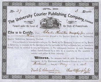 University Courier Publishing Co.