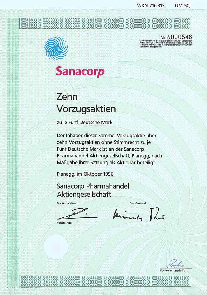 Sanacorp Pharmahandel AG