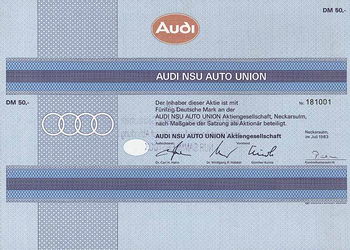 AUDI NSU Auto Union AG