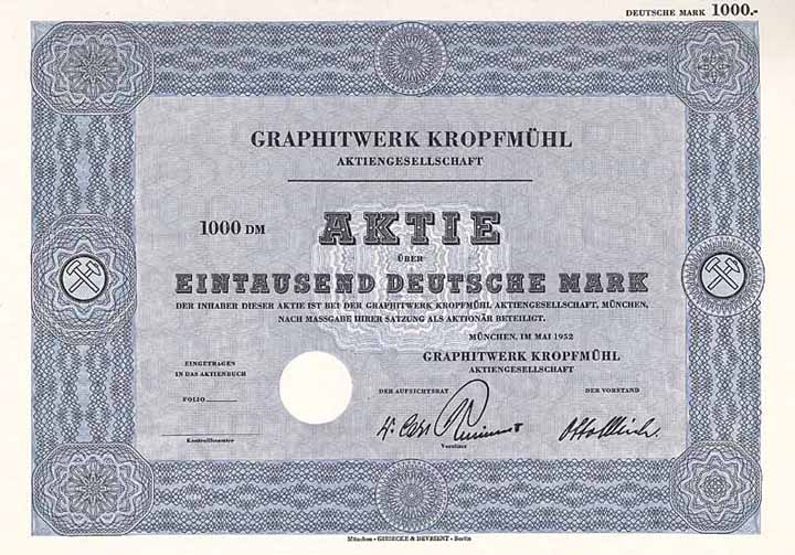 Graphitwerk Kropfmühl AG