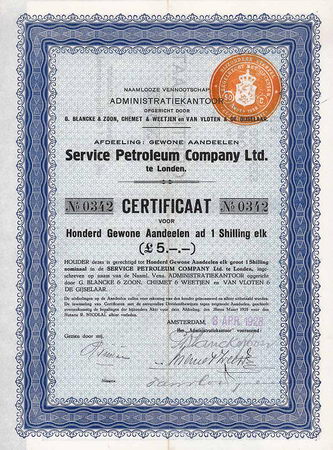 Service Petroleum Co.