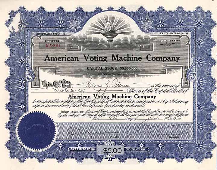 American Voting Machine Co.