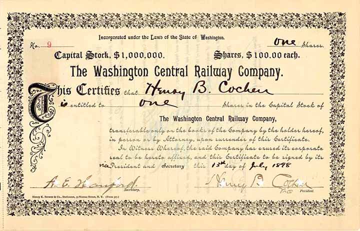 Washington Central Railway