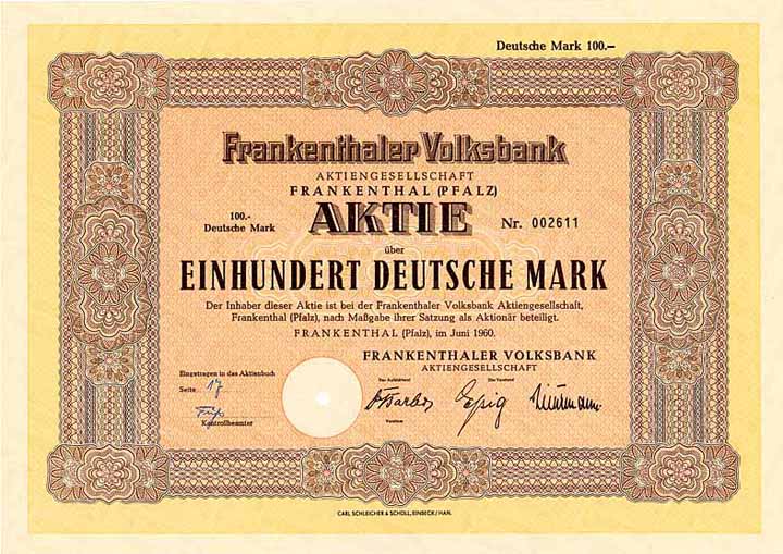 Frankenthaler Volksbank AG