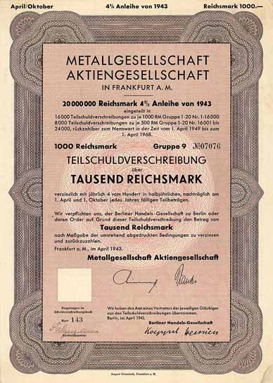 Metallgesellschaft AG