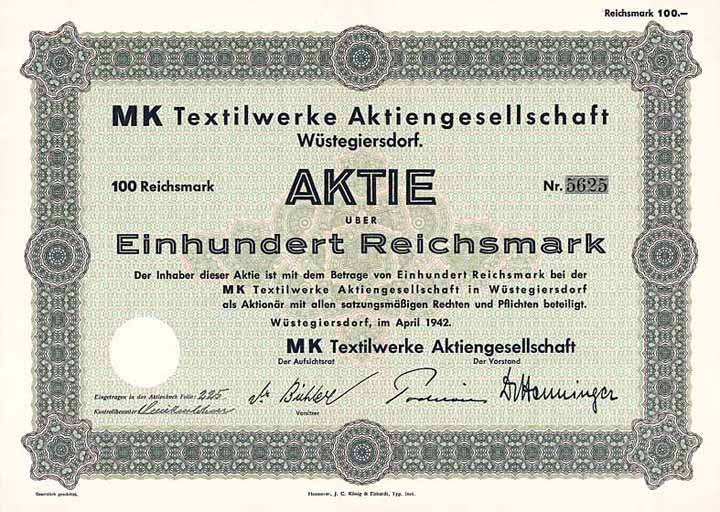 MK Textilwerke AG