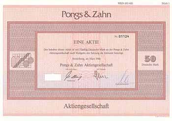 Pongs & Zahn AG