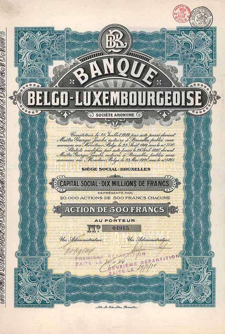 Banque Belgo-Luxembourgeoise