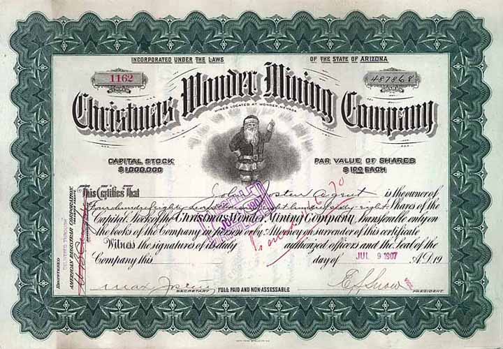 Christmas Wonder Mining Co.