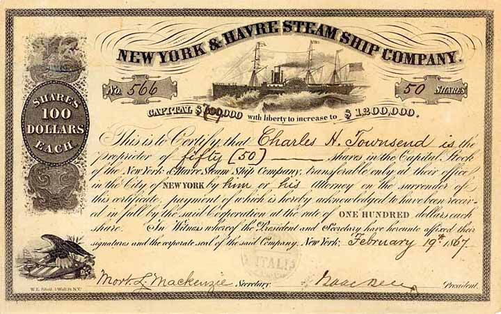 New York & Havre Steam Ship Co.