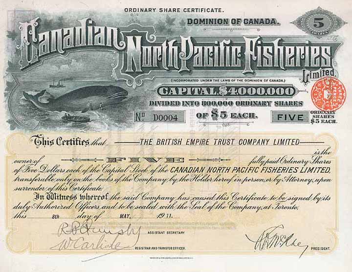 Canadian North Pacific Fisheries Ltd.