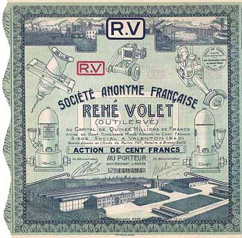 S.A. Franc. René Volet (Outilervé)