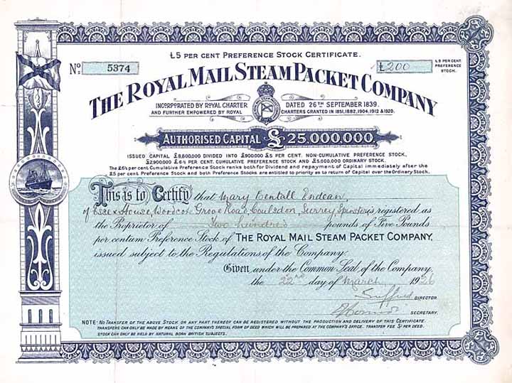 Royal Mail Steam Packet Company