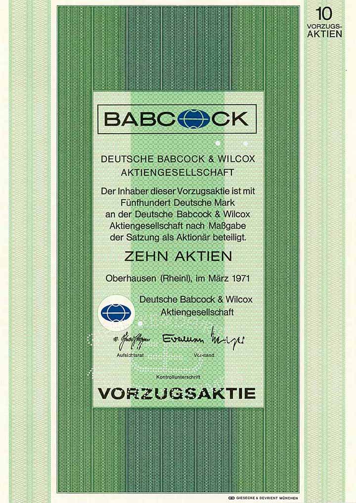 Deutsche Babcock & Wilcox AG